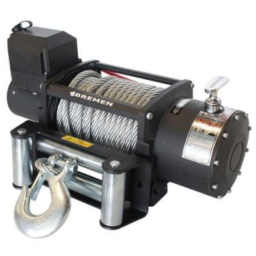 Imagem de Guincho Elétrico com Cabo 26 m Até 9071 Kgs 12v 6740 BREMEN