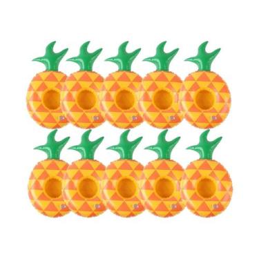 Imagem de Conjunto De Porta-Copos Infláveis Para Piscina, Bandeja Flutuante Para