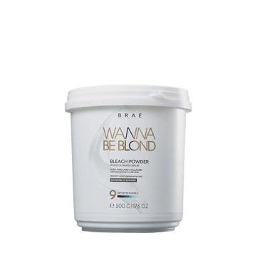 Imagem de Pó Descolorante Braé Wanna Be Blond - Bleach Powder 500g para Descoloração Profissional