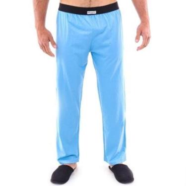 Imagem de Calça de Pijama Calça Algodão Premium Adulto Masculino Mechler-Masculino