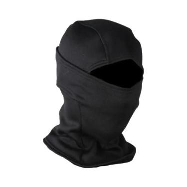 Imagem de Balaclava De Inverno Camuflada Em Fleece, Máscara Facial Completa Para