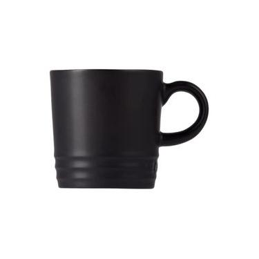 Imagem de CANECA ESPRESSO LE CREUSET 100ML ESMALTADA EM CERÂMICA MATTE BLACK