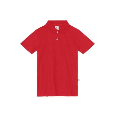 Imagem de Camisa polo infantil menino em meia malha Brandili