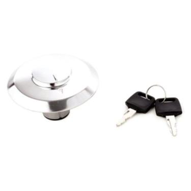 Imagem de Tampa Tanque Combustível Inox Honda Bros 125/150 Magnetron