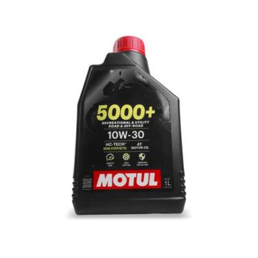 Imagem de Óleo Motul 5000+ Motor 10W30 Semi Sintético 4T 1L
