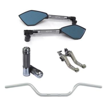 Imagem de Manete Manopla Guidão Retrovisor Fazer 150 250 Fz15 Lander - Stark Rac