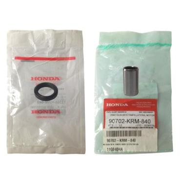 Imagem de Pino Guia Cabeçote 8x14 + Oring Titan 150, Bros 150 06 á 15 - Honda