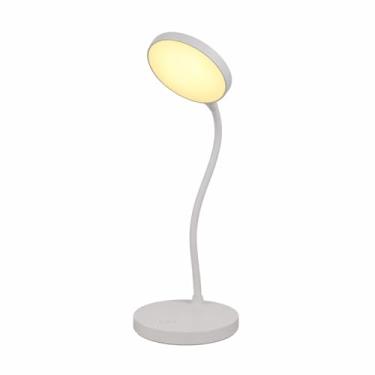 Imagem de Luminária de Mesa LED Recarregável Sem Fio – Luz Ajustável em 3 Níveis, Flexível e Port...
