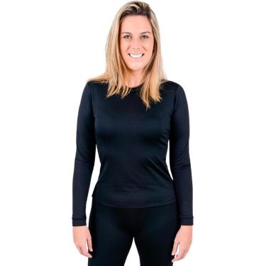 Imagem de Camisa Térmica Segunda Pele RT Feminino Frio Intenso Viagens Neve Esportes Aventura-Feminino