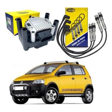 Imagem de Bobina Ignição Cabo Vela Crossfox 1.6 8v 2005 A 2010 - Magneti Marelli
