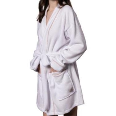 Imagem de Roupão Plusch Viscose Avesso Felpado 509 - Nana - M-Feminino