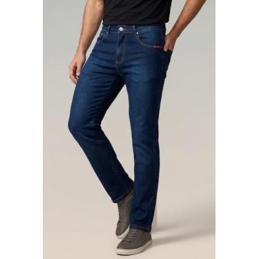 Imagem de Calça Jeans Masculina Regular Básica Polo Wear Jeans Escuro, Jeans esc