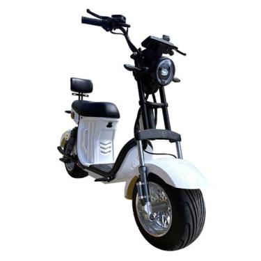 Imagem de Bicicleta elétrica scooter r14 - 1000w - IRUN, Branco, UNI