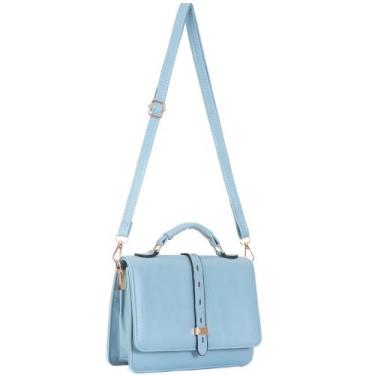 Imagem de Bolsa Feminina Transversal material ecológico Pequena De Ombro Festa -