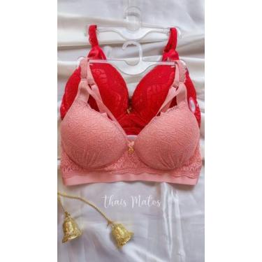 Imagem de Sutiã plus - Thais Matos lingerie , Rosa, G