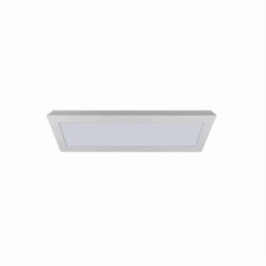 Imagem de Luminária Led18W 4000K Sobrepor Retangular 80066 Br Bivolt - Romalux, 