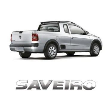 Imagem de Emblema Saveiro Cromado Tampa Traseira 2009/2012 - Marçon