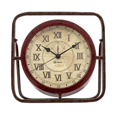 Imagem de Relógio de Mesa Herweg 6487-115 Mogno
