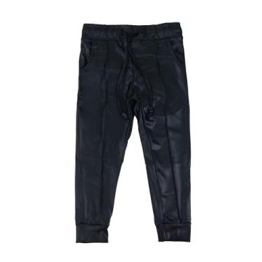 Imagem de Calça Térmica Infantil Feminina Upman Thermo Jogger Preto, 06, Preto