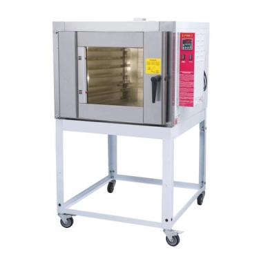 Imagem de Forno Turbo Elétrico Industrial 5 Esteiras 336 Litros Alta Produção Mo