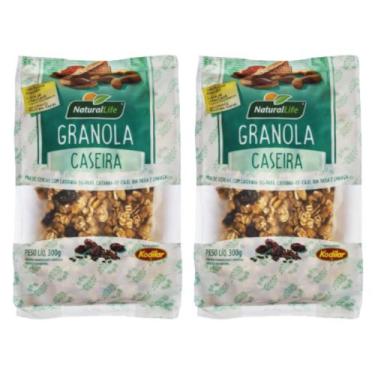 Imagem de Granola Caseira 300g Kodilar - Natural Life - Kit C/ 2 Uni.
