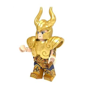 Imagem de Boneco cavaleiros do zodiaco blocos de montar escolha - BLOCO DE MONTA