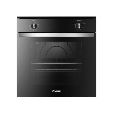Imagem de Forno de Embutir a Gás Consul 78L Preto com Grill COA84CE - 220V