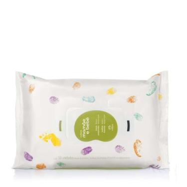 Imagem de Lenços Umedecidos com Fragrância Mamãe e Bebê 50 folhas - Natura