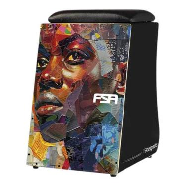 Imagem de Cajon fsa fc6667 design afro