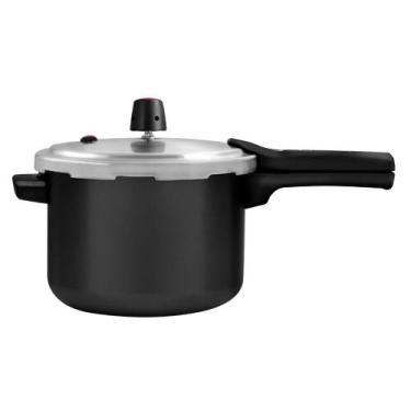 Imagem de Panela de Pressão Fechamento Externo 4,5L Panelux, Preto