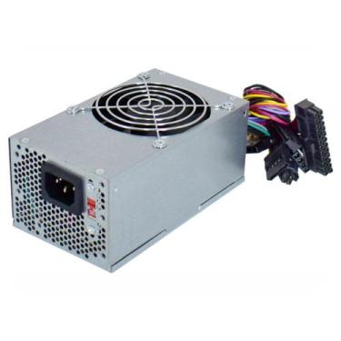 Imagem de Mini Fonte TFX Slim Kmex 200w Reais Cooler 80mm Com Proteção PD-200RNG