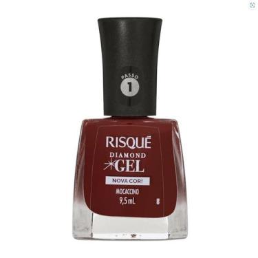 Imagem de Esmalte Risqué Diamond Gel Mocaccino Cremoso 9,5ml - RISQUE