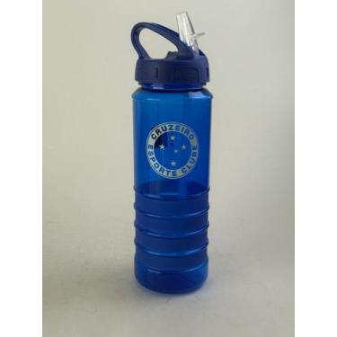 Imagem de Garrafa Cruzeiro 750ml Squeeze Garrafinha Futebol Oficial - Brasfoot