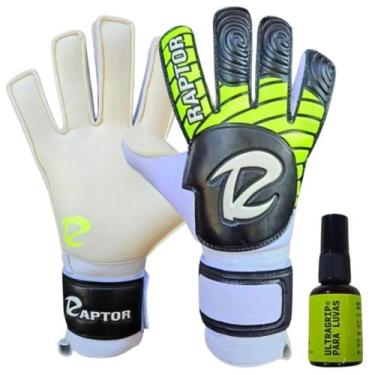 Imagem de Luva de Goleiro Raptor Ultra, Preto, 6