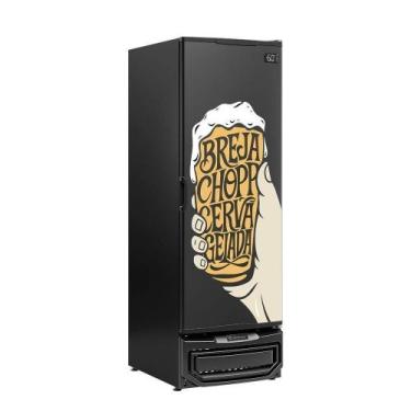Imagem de Cervejeira Gelopar GCB57BJ 578L Porta Cega Adesivada Preto 220V, 220V