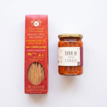 Imagem de Kit Sem Glúten - Talharim Grão de Bico 200g + Sugo ao Funghi Gourmet 3