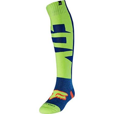 Imagem de Fox Racing Meia grossa masculina Coolmax, azul - OCTIV, média
