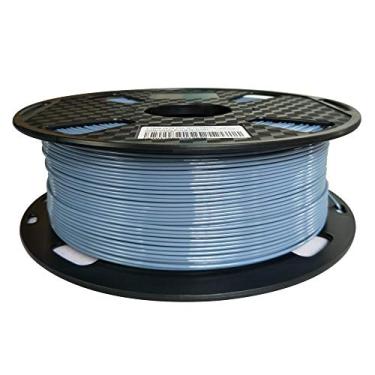 Imagem de Filamento PETG cinza azul 1,75 mm 1 kg Filamento de impressora 3D 2,2 lbs Spool materiais de impressão 3D Cinza Filamento Serve para a maioria das impressoras FDM