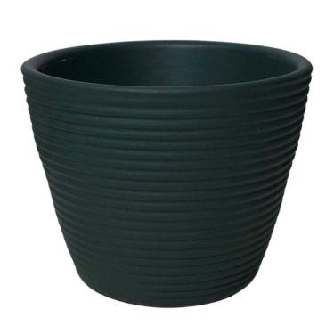 Imagem de Vaso De Cerâmica Esmaltado Fosco 12Cm Decorativo Plantas