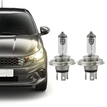 Imagem de Par Lâmpada Halogena H4 12V 55W