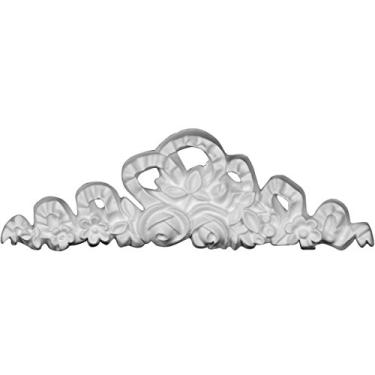 Imagem de Ekena Millwork Onlay Viceroy Onlay ONL08X03X01VI 19 cm L x 5 cm A x 15 cm P, Primed de Fábrica Branco