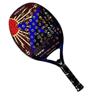 Imagem de Raquete De Beach Tennis Drop Shot Tebas Blue Bt
