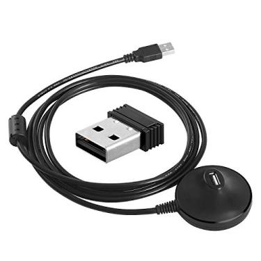 Imagem de CooSpo Dongle USB ANT+ Stick ANT com cabo de extensão de 1,8 m compatível com Zwift TrainerRoad Wahoo Garmin Cycleops Trainer Rouvy TacX Sufferfest PerfPRO