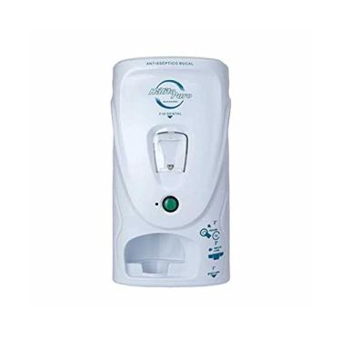 Imagem de Dispenser Antisséptico Bucal 3×1 Premium Branco Pilha Inteligente Com 6 Tamanhos de Doses Hálito Puro