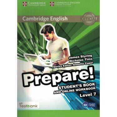 Imagem de Cambridge English Prepare! 7 Sb With Online Wb And Testbank - 1St Ed