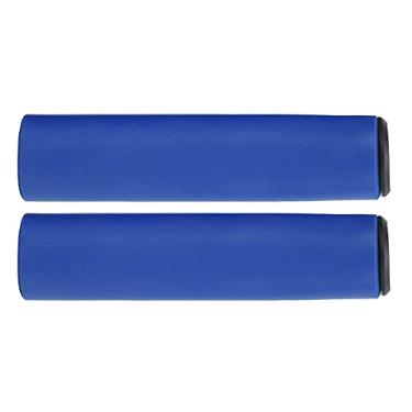 Imagem de Punhos de guidão de bicicleta, punhos de guidão leves de 30g silicone de superfície lisa para para bicicleta de estrada(1 par)