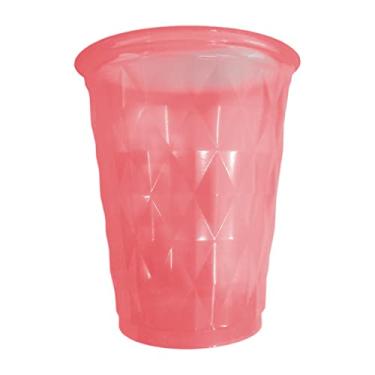 Imagem de Copo Descartável Diamante Neon Tons Variados 180ml - 40 Un