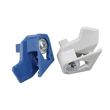 Imagem de Marcador de luz no clipe com parafuso frontal esquerda e direita serve para Toyota Tacoma 2001-2004, um par de peças de plástico ABS para montagem de carro