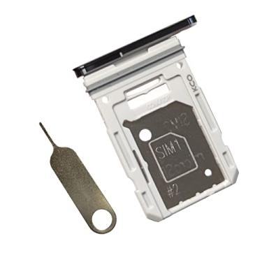 Imagem de Substituição do suporte de bandeja de cartão SIM duplo s20 fe para Samsung Galaxy S20 FE G780F / S20 FE 5G G781B 2020 6,5 polegadas (não serve para versão dupla) (preto)