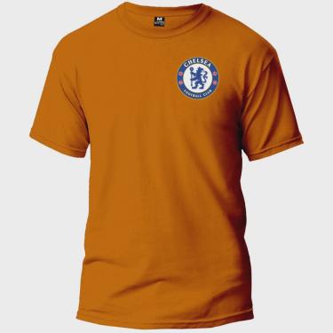 Imagem de Camiseta Chelsea Gola Redonda Time de Futebol Manga Curta Malha de Algodão Masculina